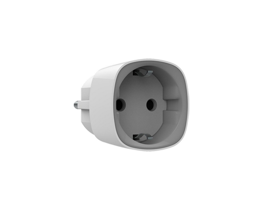 Priza inteligenta cu monitorizare, wireless, 2500W, alba, Ajax Socket WH