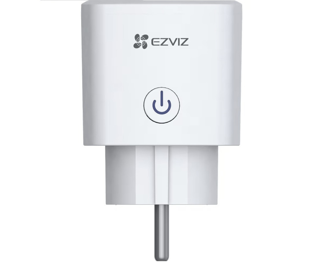 Priza Smart T30 Ezviz, Wi-Fi 2.4GHz, Control prin aplicatia mobila, Compatibil cu Google Assistant, Alexa, material ignifug, CS-T30-10B-EU