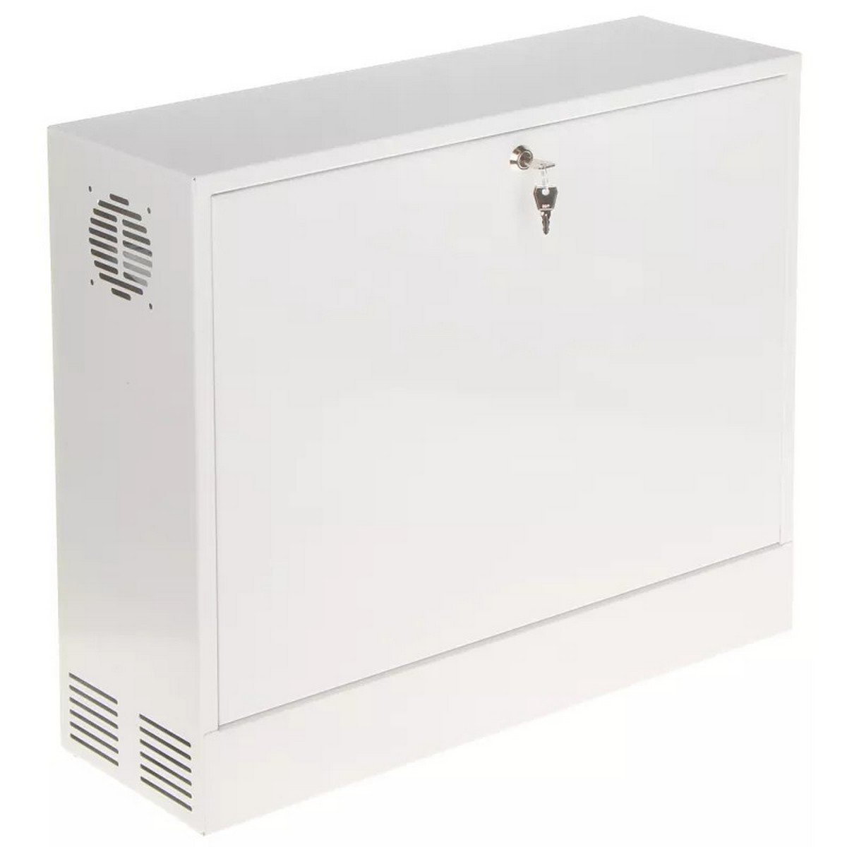 Rack slim 19 inch, 3U, 580x500x180mm, metal, alb, Stalflex CR19-3U-180-W