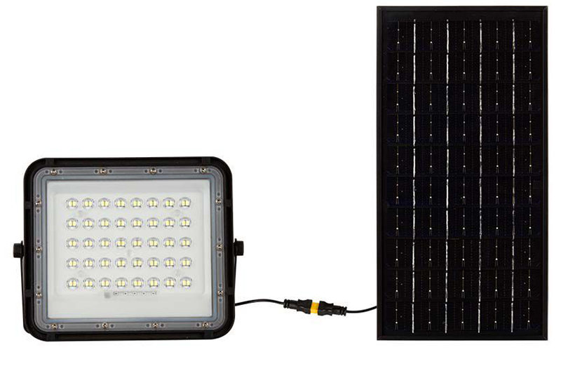 Reflector cu incarcare solara V-Tac SKU-7823, 10W, 800 lumeni, 6400K, IP65