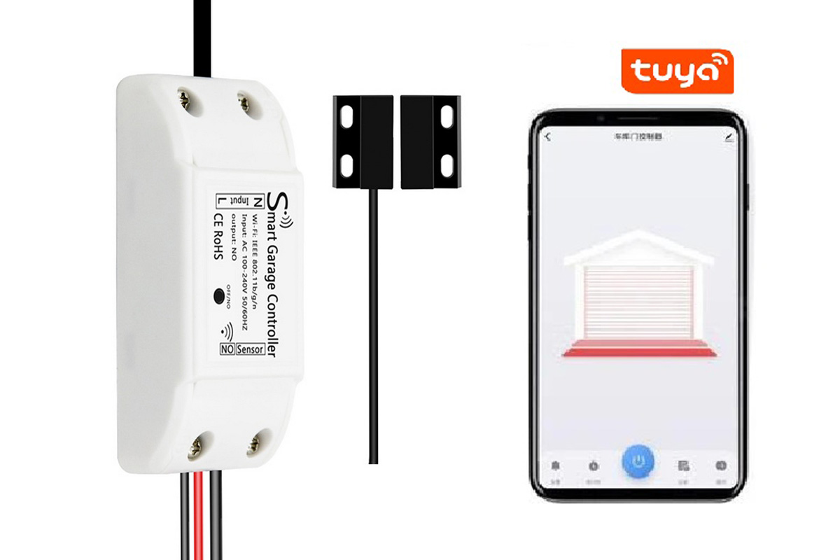 Releu wireless deschidere automatizare din telefon, Smart Life, Tuya, Rehent, RH-GD03