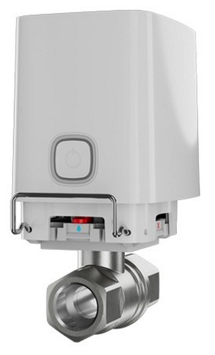 Robinet inteligent wireless cu electrovalva AJAX WATERSTOP-1INCH, alimentare pe baterii sau alimentator 9V, frecventa 868 MHz