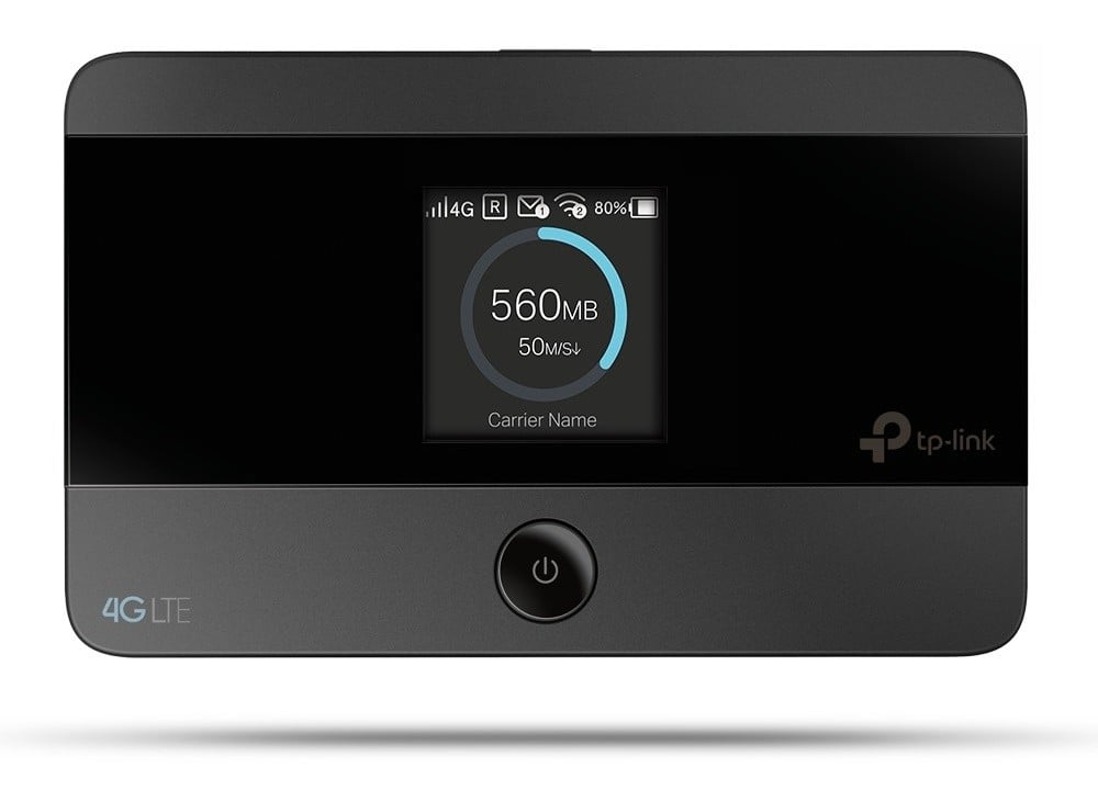 Router Wi-Fi 4G LTE TP-Link TL-M7350, mobil, 150 Mbps, autonomie pana la 8 ore, administrare prin tpMiFi, slot microSD, port micro USB