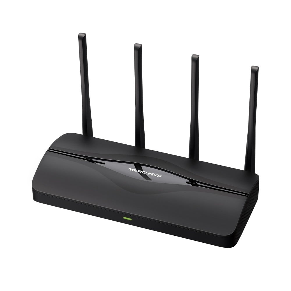 Router wireless Mercusys BE3600 MR27BE, Wi-Fi 7, dual-band, 3600 Mbps, 4 antene, 2x2.5Gbps, 3xLAN Gigabit, EasyMesh, WPA3, VPN