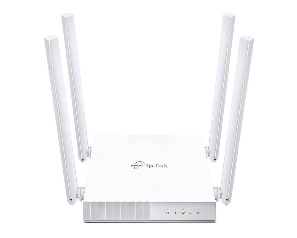 Router wireless Tp-Link Archer C24, 2.4 GHz, 5 GHz, 4 porturi, 433 Mbps, AC750