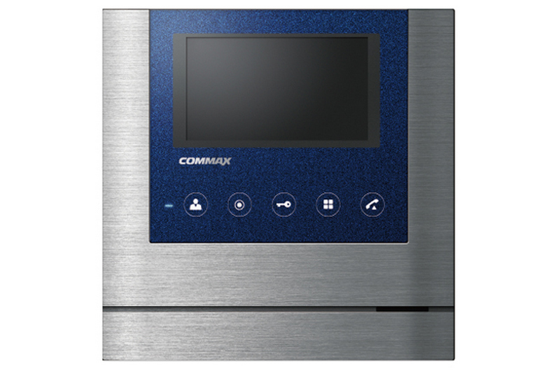 Monitor videointerfon, ecran LCD 4.3 inch cu receptor audio integrat, 5 butoane touch,  4 fire, CDV-43M
