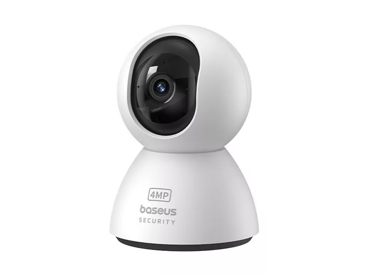 Camera supraveghere IP Baseus S0TV012132, Wi-Fi, 4MP, 8x zoom digital, functii AI, audio bidirectional, slot card micro SD, aplicatie mobila
