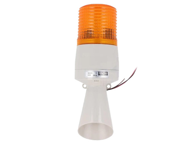 Semnalizator luminos si acustic, 24V, 266mA, IP54, Qlight S60ADS-24A