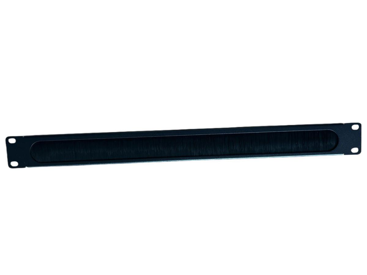 Panou cu perie 1U, 19 Inch, 1mm, otel laminat la rece, Safer SAF- PANTRECEREP