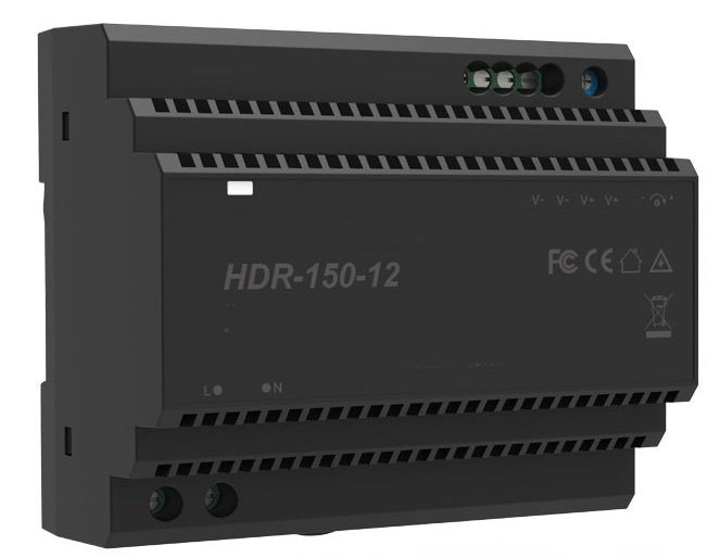 Sursa de alimentare 12V, 11.3A, montare pe sina DIN, Safer SAF-HDR-150-12