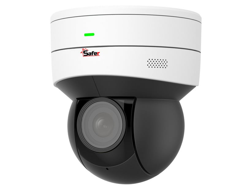 Camera supraveghere IP PTZ mini, Wi-Fi 5MP, zoom optic 5X, Wi-Fi, LightHunter, IR30m, audio bidirectional, slot card microSD, PoE, Safer SAF-IPCPTZ5MP30F27135(U)