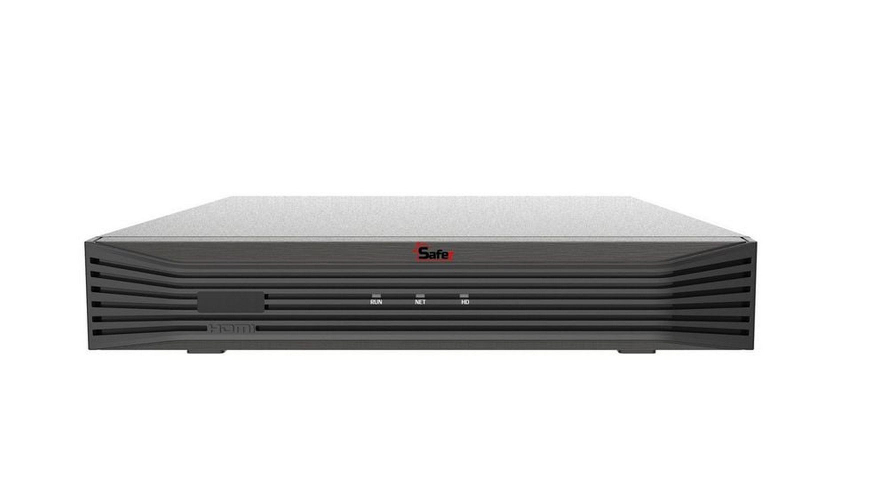 NVR 4 canale PoE, 16MP, latime de banda 80Mbps, 1 port SATA, Safer SAF-NVR50104-4PIQ(U)
