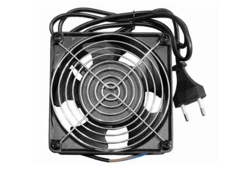 Ventilator cu cablu de 1,2m pentru rack de perete 19 inch, priza standard europeana, Safer SAF-TXWMFAN1