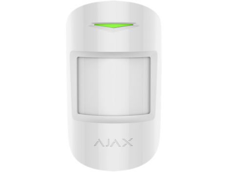 Senzor de detectie miscare PIR Ajax, AJAX MOTIONPROTECT white