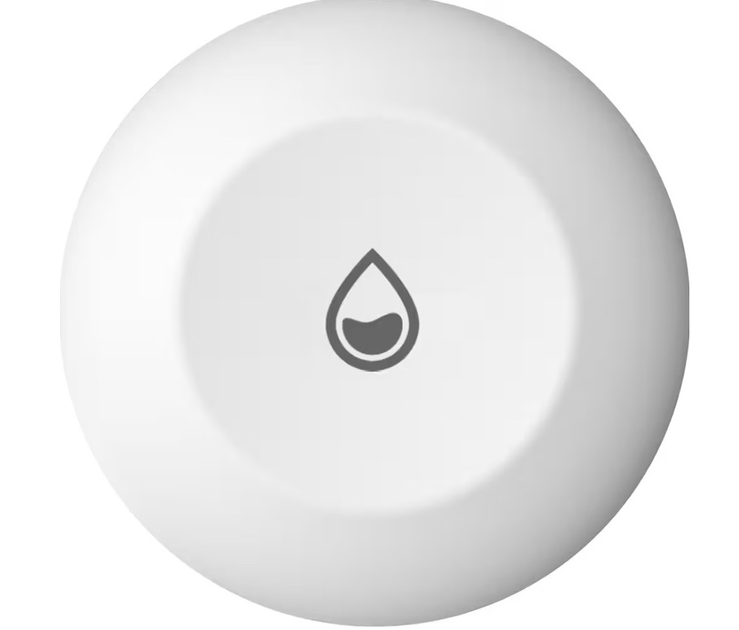 Senzor de scurgere a apei T10C Ezviz CS-T10C, protocol ZigBee, 2.4GHz, baterie CR2032, compatibil cu Gateway A3