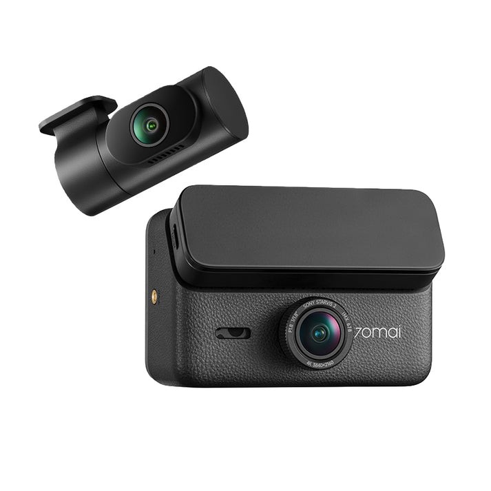 Set 2 camere auto fata-spate 70Mai, 4K, inregistrare doua canale, GPS, HDR, ADAS, Wi-Fi 6, mod parcare 24H, A900ULTRA-RC43S