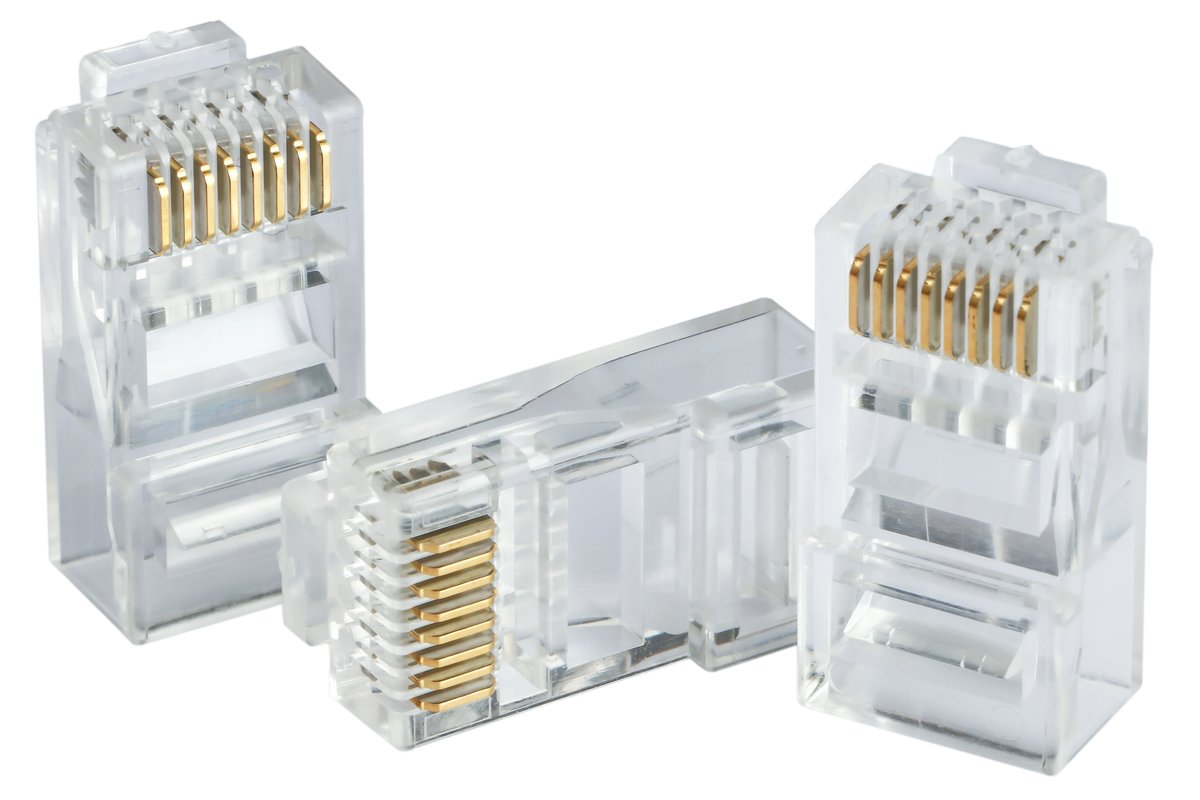 Set 100 buc conectori RJ45 CAT6, Dahua, PFM976-631