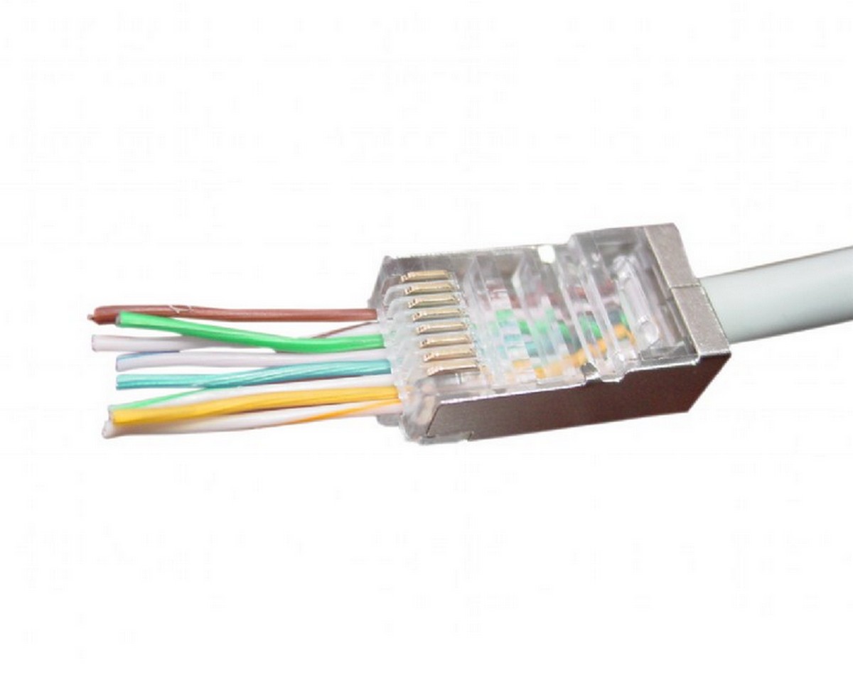 Set 50 Mufe FTP RJ-45 8P8C, pentru cabluri 24AWG, LC-PTF-01/50