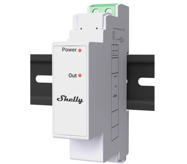 Releu Smart pentru Shelly Pro 3EM, 240V, 2A, Montare pe sina DIN, Shelly PRO 3EM Switch Add-on