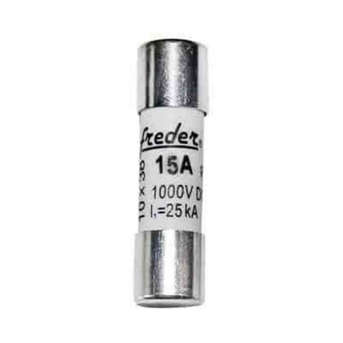 Siguranta cilindrica 1000V 15A, 10x38mm, Freder, 88-8150