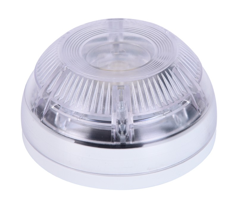 Sirena conventionala cu alarma luminoasa (alba), TEKNIM TFS-3192W