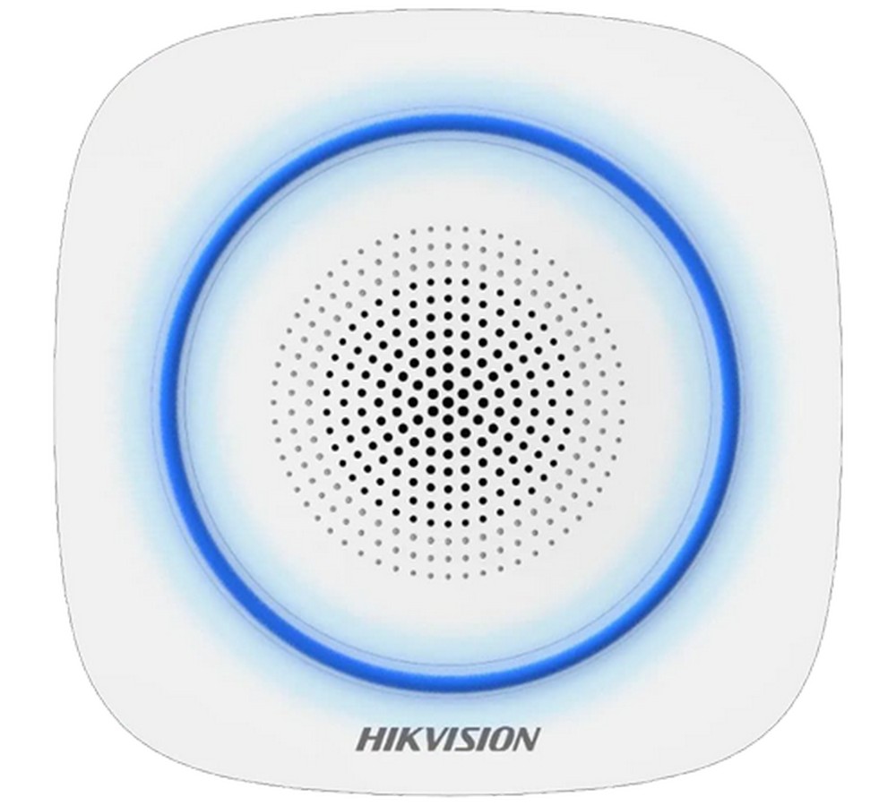 Sirena de interior wireless AX PRO Hikvision, DS-PS1-I-WE-B