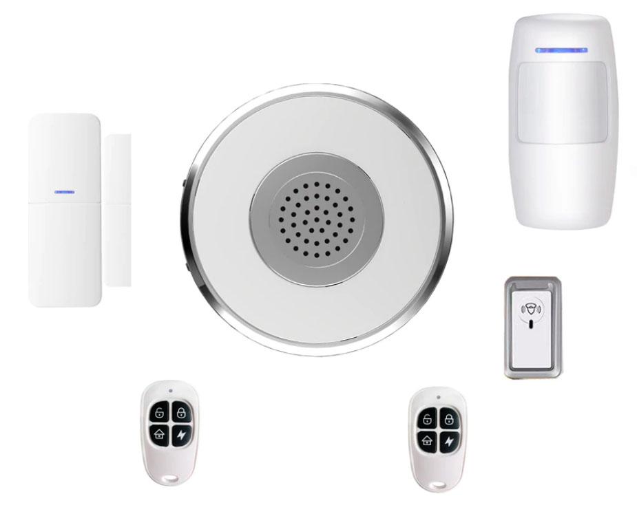 Sistem de alarma, SMART HOME, 2 zone alarma, sirena, sonerie