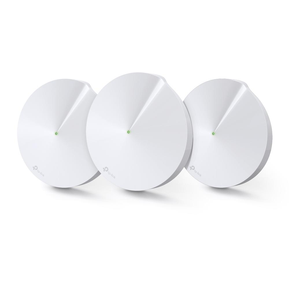 Sistem Mesh - Tp Link DECO M5, 3 Extendere Wi-Fi Gigabit, cu anntivirus si control parental