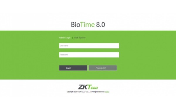 Software pontaj ZKBioTime pentru dispozitive standalone ZKTeco, protocol PUSH, ZKBIOTIME8-STANDARD-10