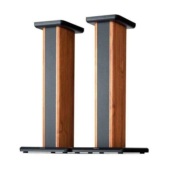 Set 2 Stand-uri Boxe Edifier, compatibil cu S2000PRO, S1000DB si S1000MKII, design elegant, lemn, dimensiuni 290x652x355mm, SS02