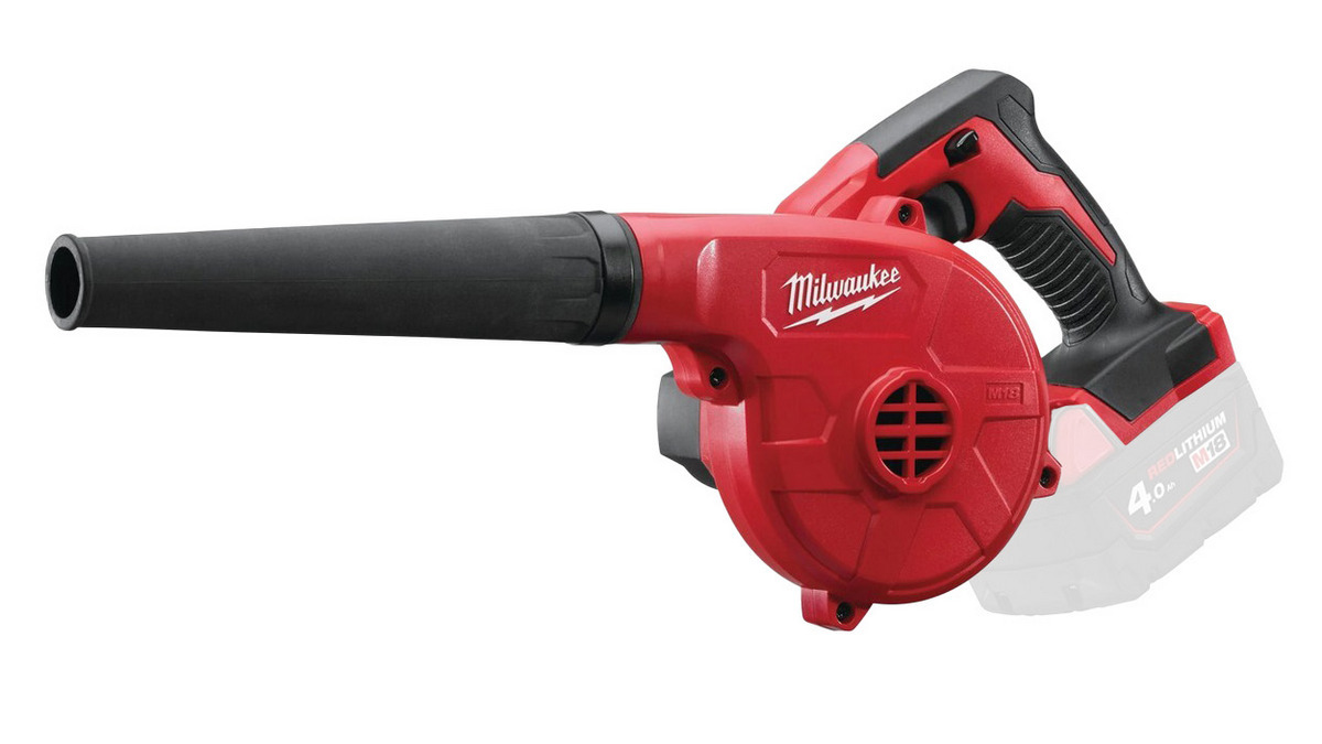 Suflanta compacta Milwaukee M18 BBL-0, viteza aer 42.8 km/h, lungime 375mm, fara acumulator, 4933446216