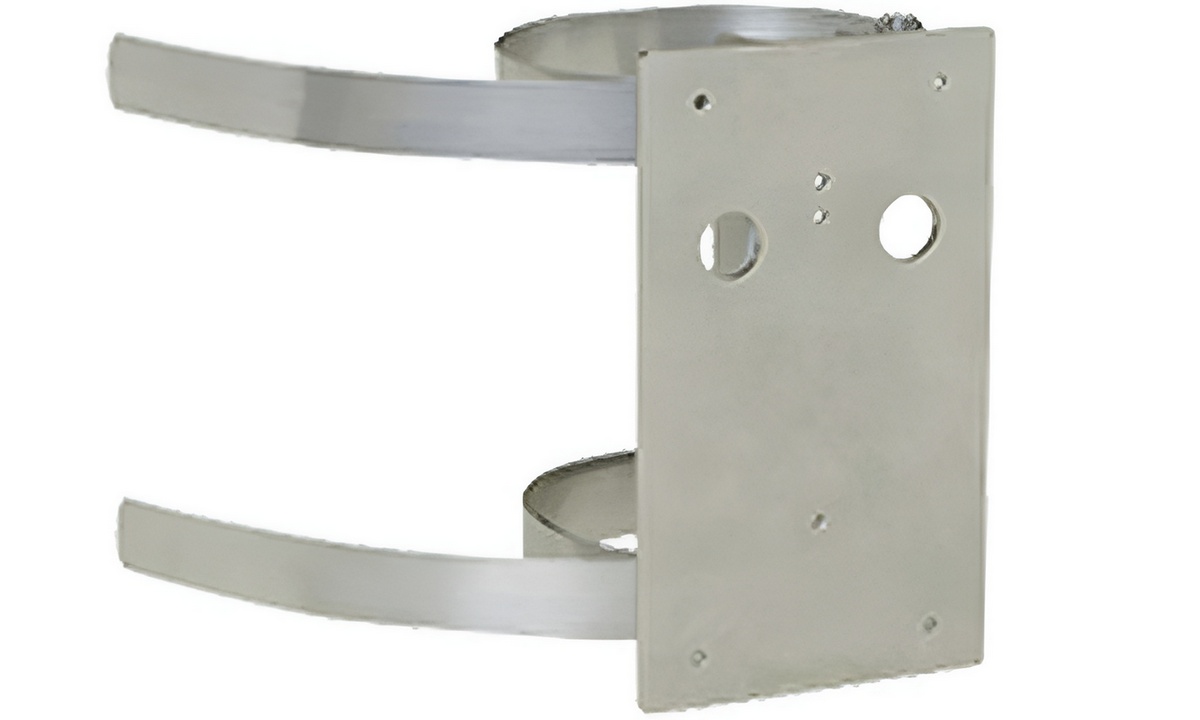 Suport de inox pentru detectori RLS-2020i si RLS-2020S, montaj pe stalp, Optex RLS-PB