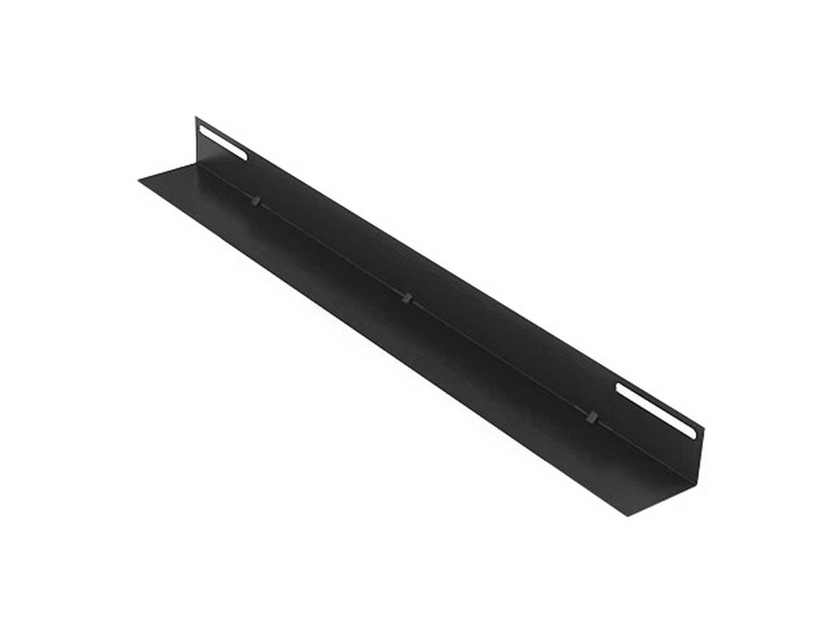 Suport tip L, 650 mm, pentru rack podea 1000 mm, 19 inch, otel SPCC 2 mm, negru, SAF- SINAL650-RK1000FLOOR