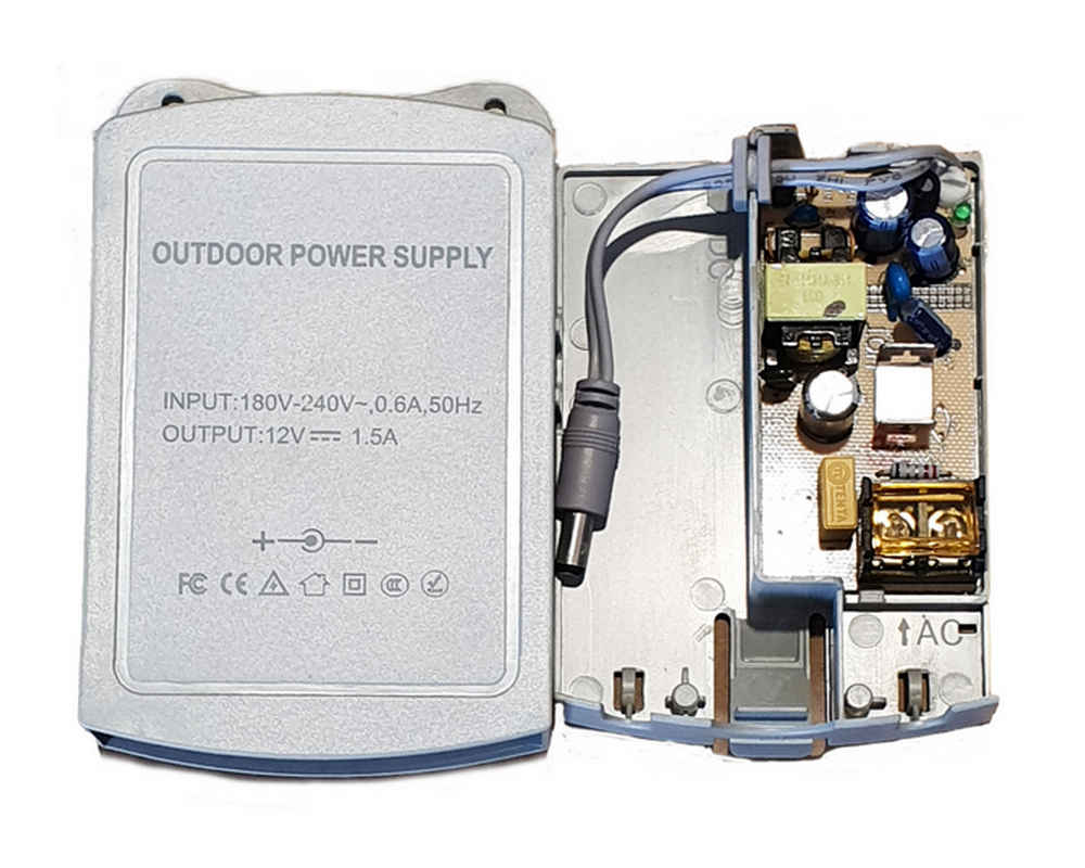 Sursa de alimentare 12V 1.5A, 24W, pentru exterior, Safer SAF-K5L