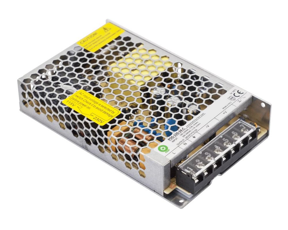 Sursa de alimentare in comutatie, 22 A, 5 V, 110W, eficienta 88%, POS Power, POS-150-5-C