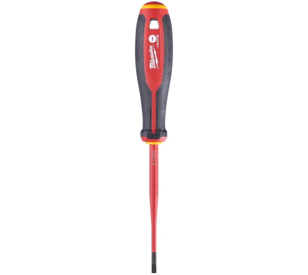 Surubelnita dreapta Milwaukee VDE, 1000V, SL 0.8x4.0x100, 4932478715