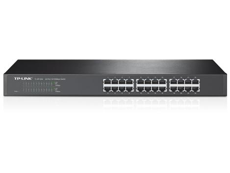 Switch rackabil 24 porturi 100MB Rackabil 19 inch TP-Link TL-SF1024