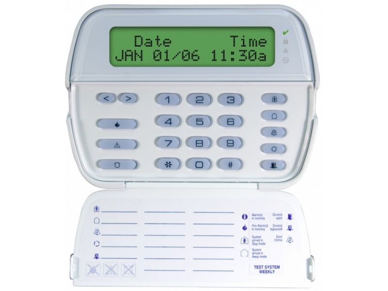 Tastatura DSC PK5500 cu LCD si caractere alfanumerice