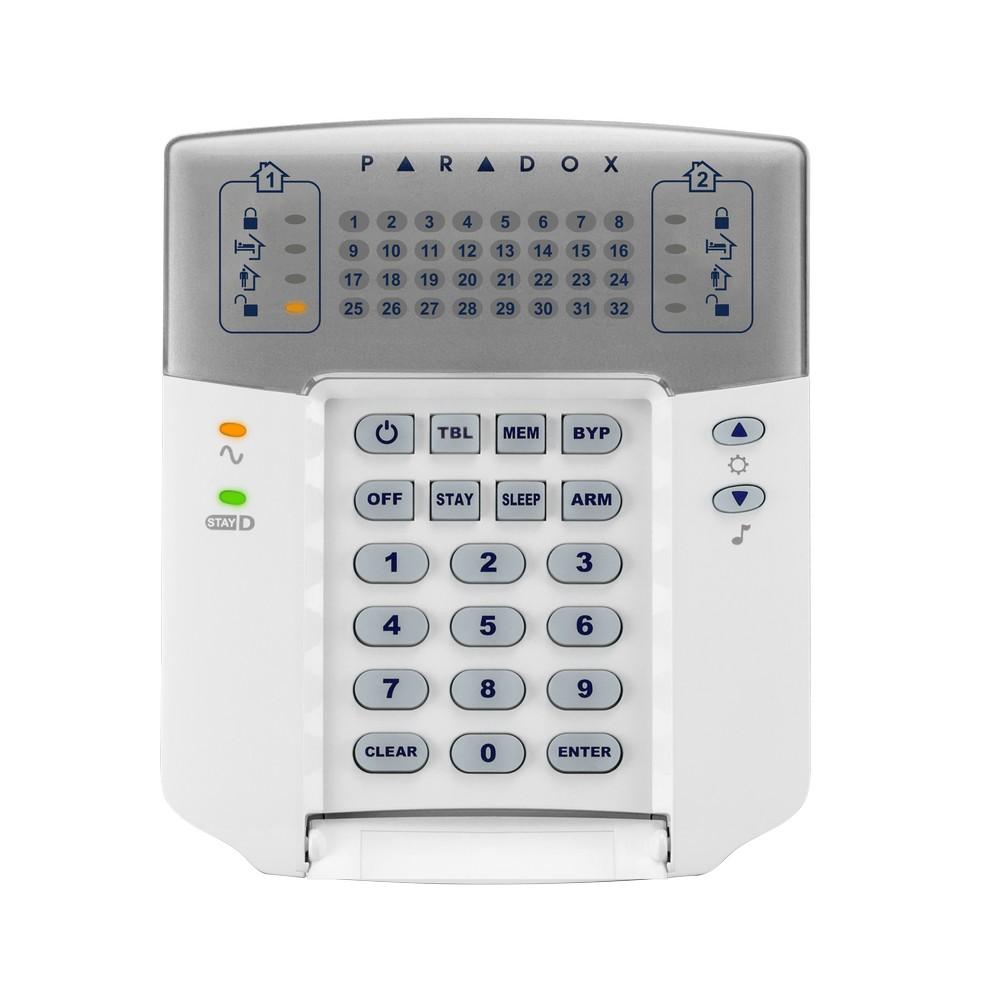 Tastatura sistem de alarma Paradox K32+ 2 partitii
