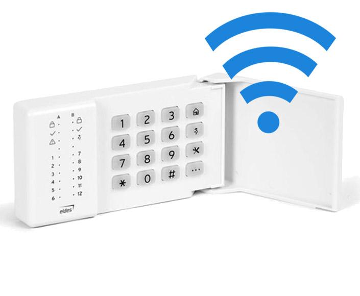 Tastatura wireless Eldes pentru Esim364/Esim384 sau EPIR3 EWKB4