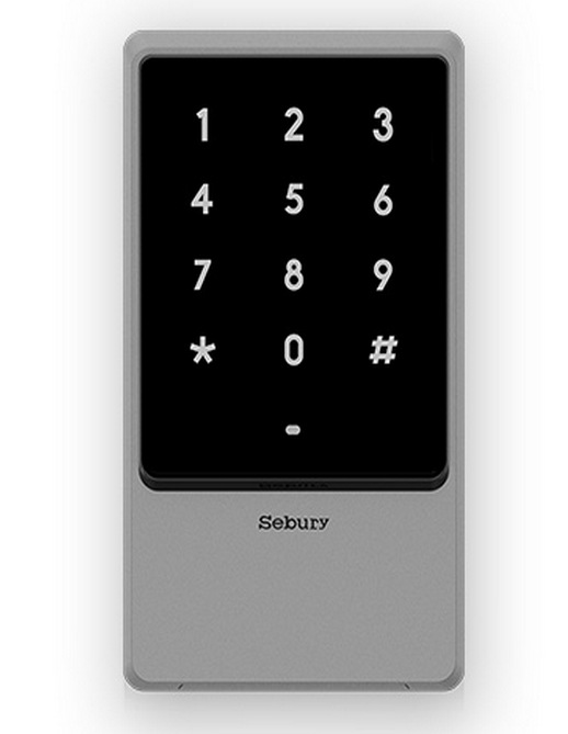 Tastatura control acces cu touch Sebury sTouch2, Rfid si Mifare, Releu, Wiegand, IP65, Taste Touch iluminate
