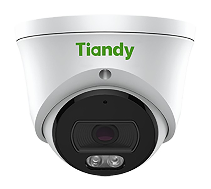 Camera IP Turret, Tri-Light TC-C32XP-I3-WEY-28 Tiandy, 2MP, 2.8mm, Iluminare duala, Microfon, MicroSD, PoE, IP66