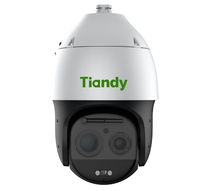 Camera Speed Dome AI PTZ, Laser, Starlight, 4MP, 63x, IR 300m, Auto-Tracking, Alarma acustica si optica, TC-H348M-63X-ILE++A Tiandy