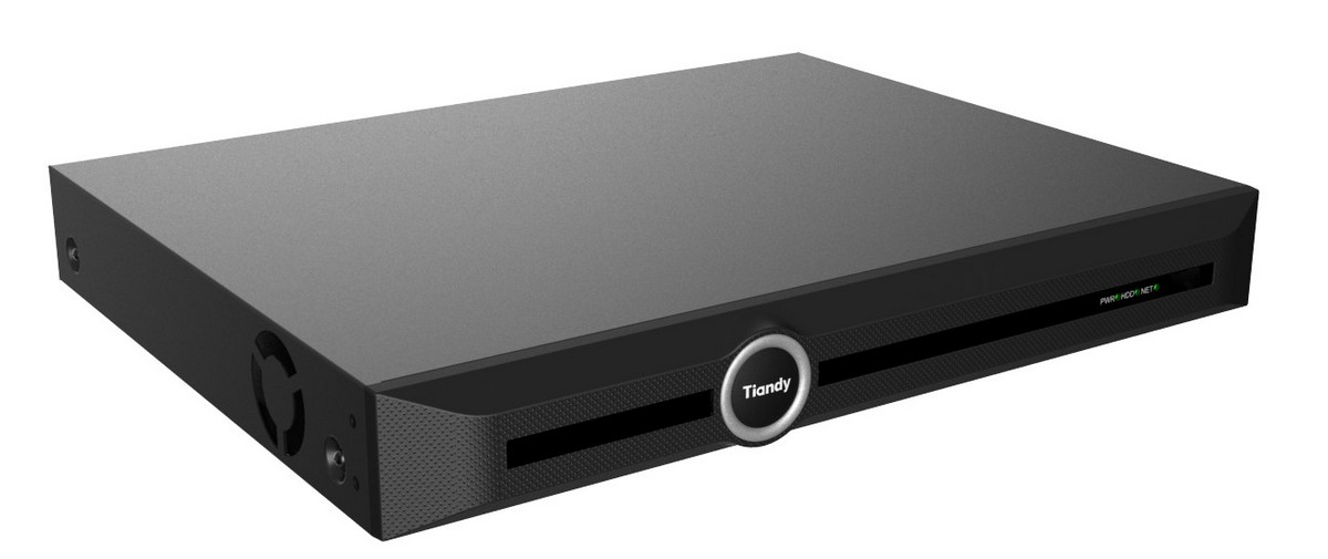 NVR 20 de canale seria Lite Tiandy TC-R3220-IBKV3.1, 8MP, latime banda 160Mbps, Audio, 2x slot SATA