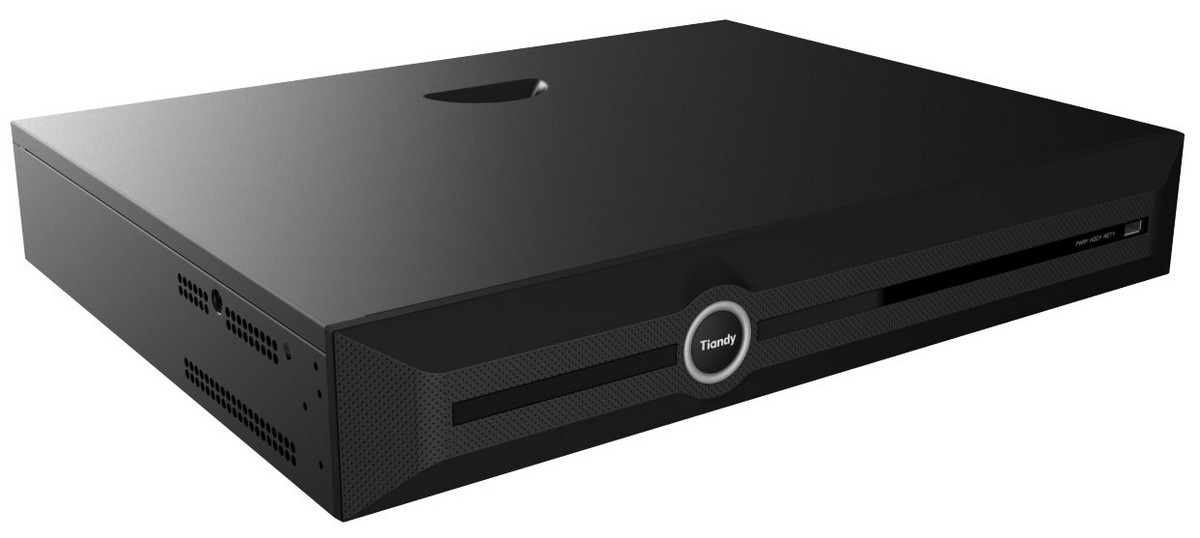 NVR 40 canale seria Pro Tiandy TC-R3440-IBP16HV4.0, 16MP, 16x PoE, 200W, latime banda 400Mbps, Functii AI, Audio, 4 sloturi SATA