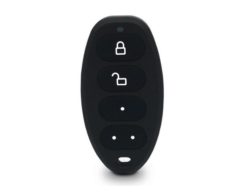 Telecomanda wireless cu 4 butoane, 8 functii, distanta de operare 1.7 km, Eldes EWK3