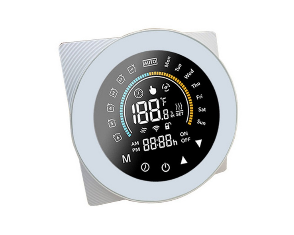 Termostat inteligent WiFi, color, compatibil cu aplicatia eWeLink,  tip 