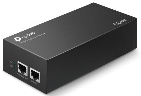 Injector PoE++, 2x LAN Gigabit, 60 W Plug and Play, Tp-Link TL-POE170S