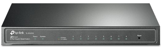 Switch Smart cu 8 Porturi Gigabit, Omada, L2+,  TL-SG2008