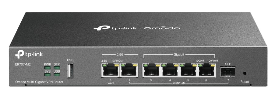 Omada Multi-Gigabit VPN Router, Tp-Link ER707-M2